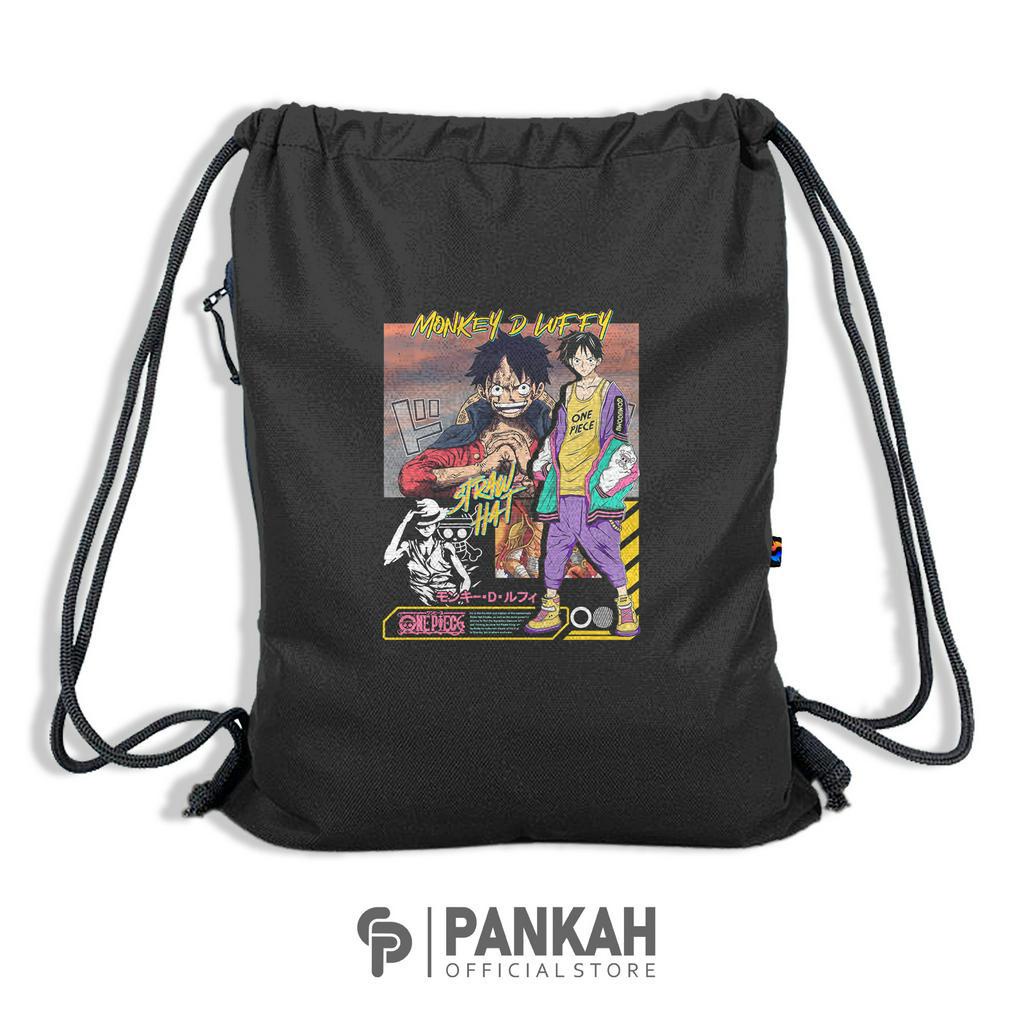 Tas Serut Sekolah Terlengkap / New String Bag Waterproof Premium