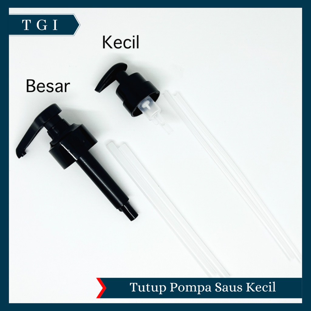 TGI - ALAT POMPA BOTOL SIRUP / PUMP SYRUP / POMPA BOTOL MONIN / POMPA KECAP