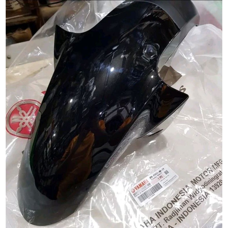 Spakbor depan yamaha R15 V2 OLD hitam original 2PK-F1511-00-2Y