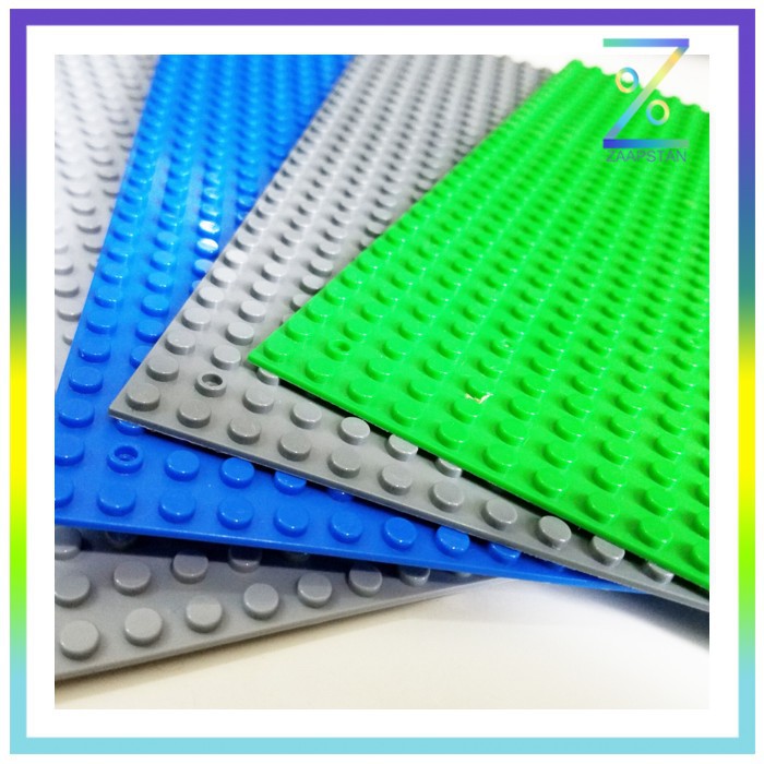 Baseplate Brick Papan LEGO 16 x 32 Dots - 8801 - Blue