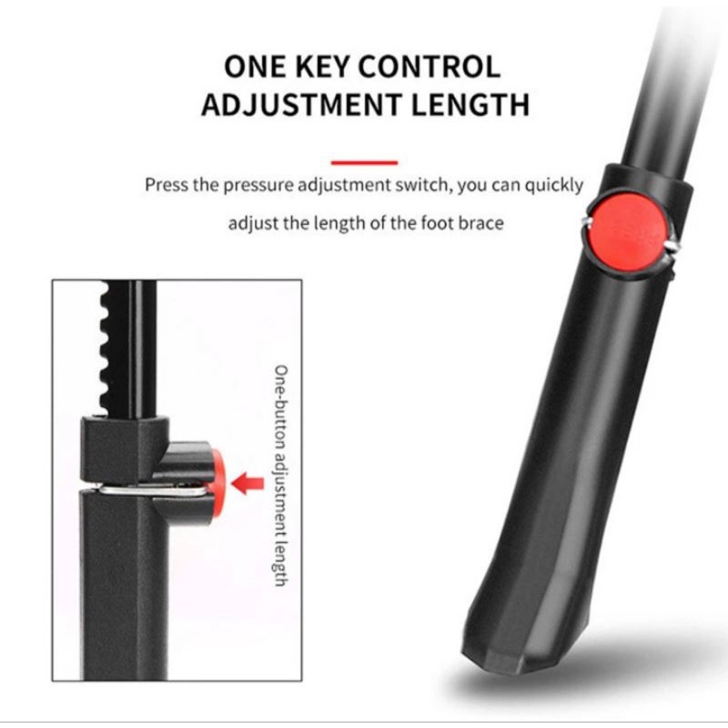 Standar QR Quick Release Kickstand Standar QR Sepeda MTB Roadbike Adjustable