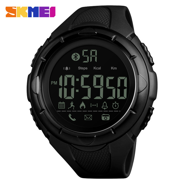 Jam Tangan Smart Watch BLuetooth Pria SKMEI 1326 Jam Olahraga
