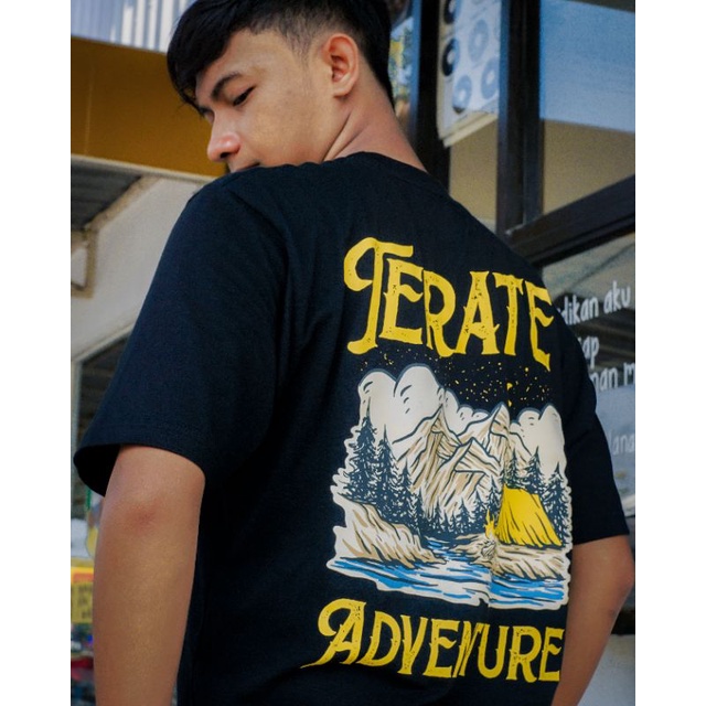 T-Shirt Terate Adventure - Black