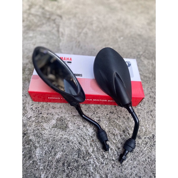 kaca spion yz125 yz hitam krom embos yamaha