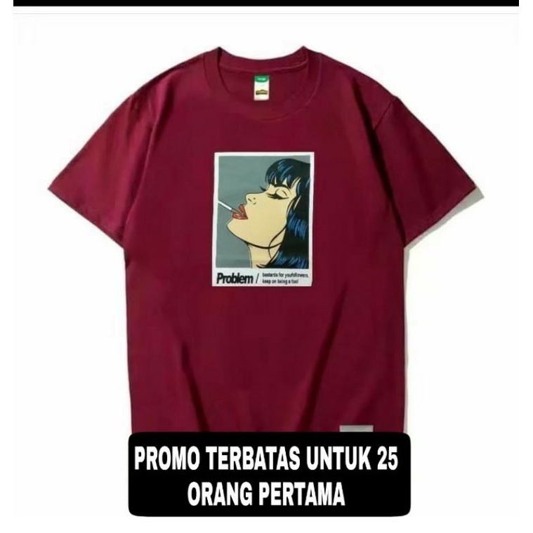Kaos distro cowok, Kaos distro pria, Kaos distro pria problem, Baju kaos distro problem
