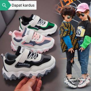  Sepatu  anak  cowok  perempuan sneakers anak  import terbaru  