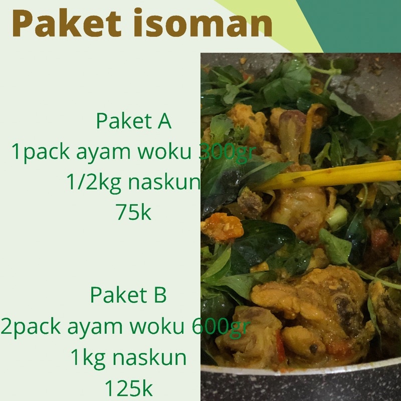 

PAKET ISOMAN