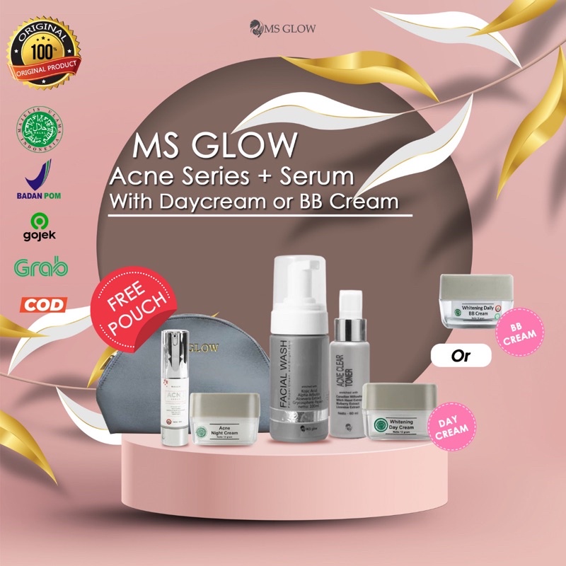 Ms Glow Paket Acne Dan Serum Acne