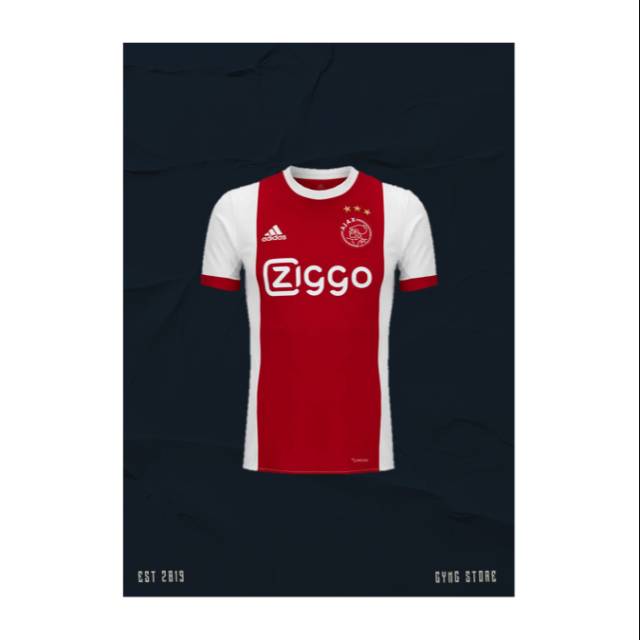 JERSEY BOLA | AJAX AMSTERDAM HOME 19/20 | GRADE ORI