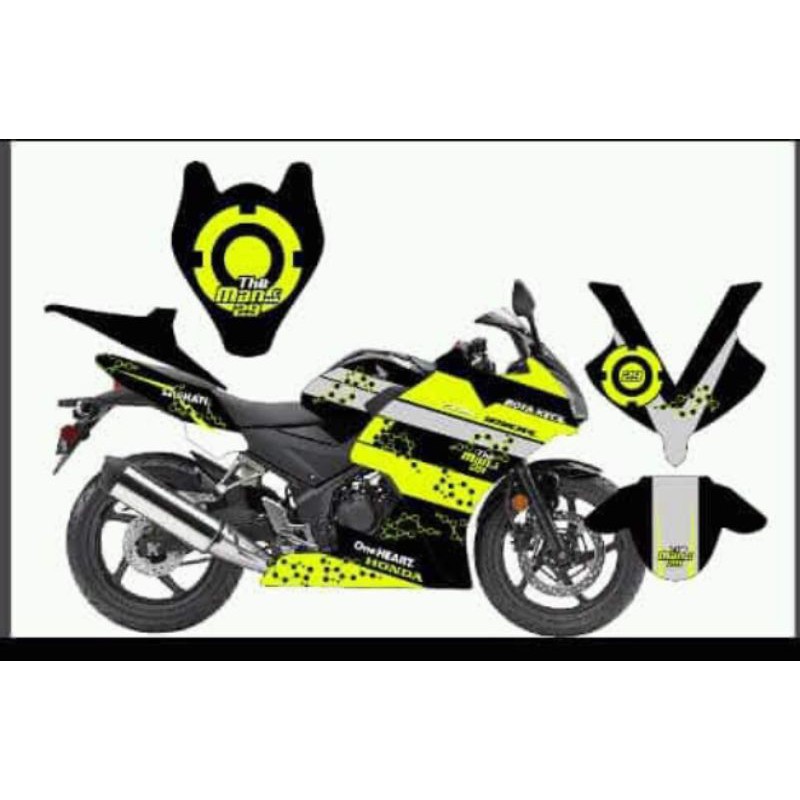 decal motor CBR 250R / decal crb / sticker motor CBR