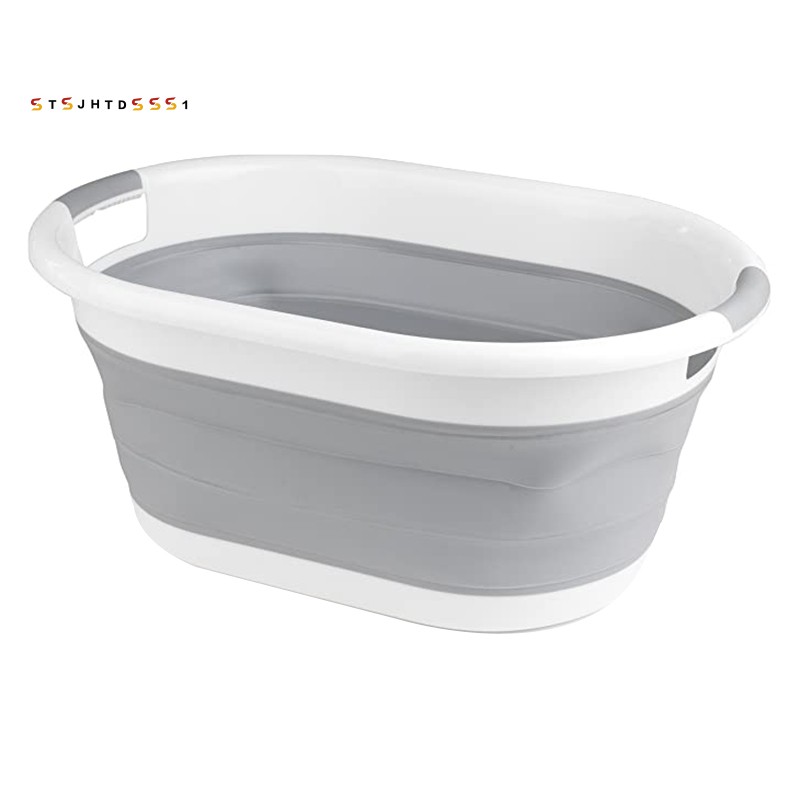 Foldable Laundry Basket Laundry Basket Dirty Laundry Basket Clothes Storage Basket Bathroom Dirty Washbasin Shopee Indonesia