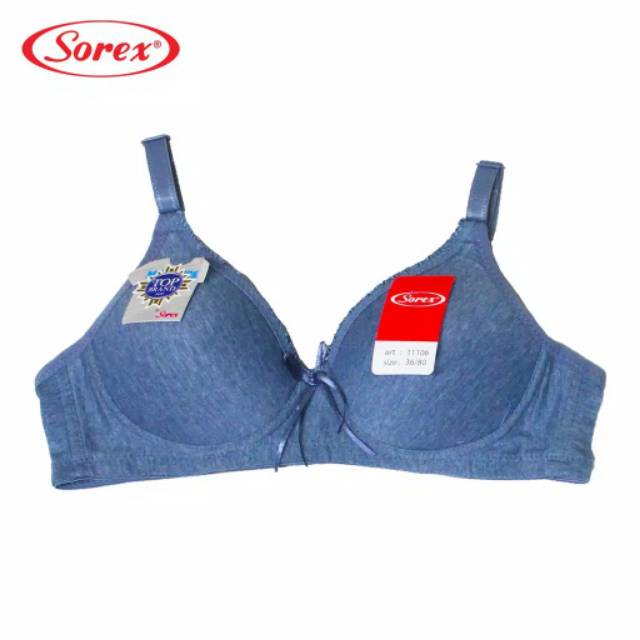 SOREX Bra Katun 11106 Busa Sedang Tanpa  Kawat  Melange Collection