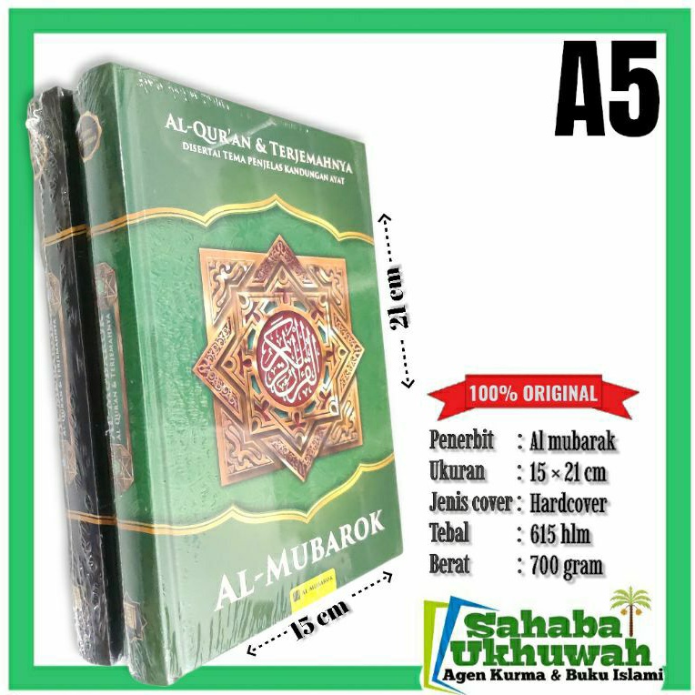 Al quran dan terjemahan al mubarok - al mubarak