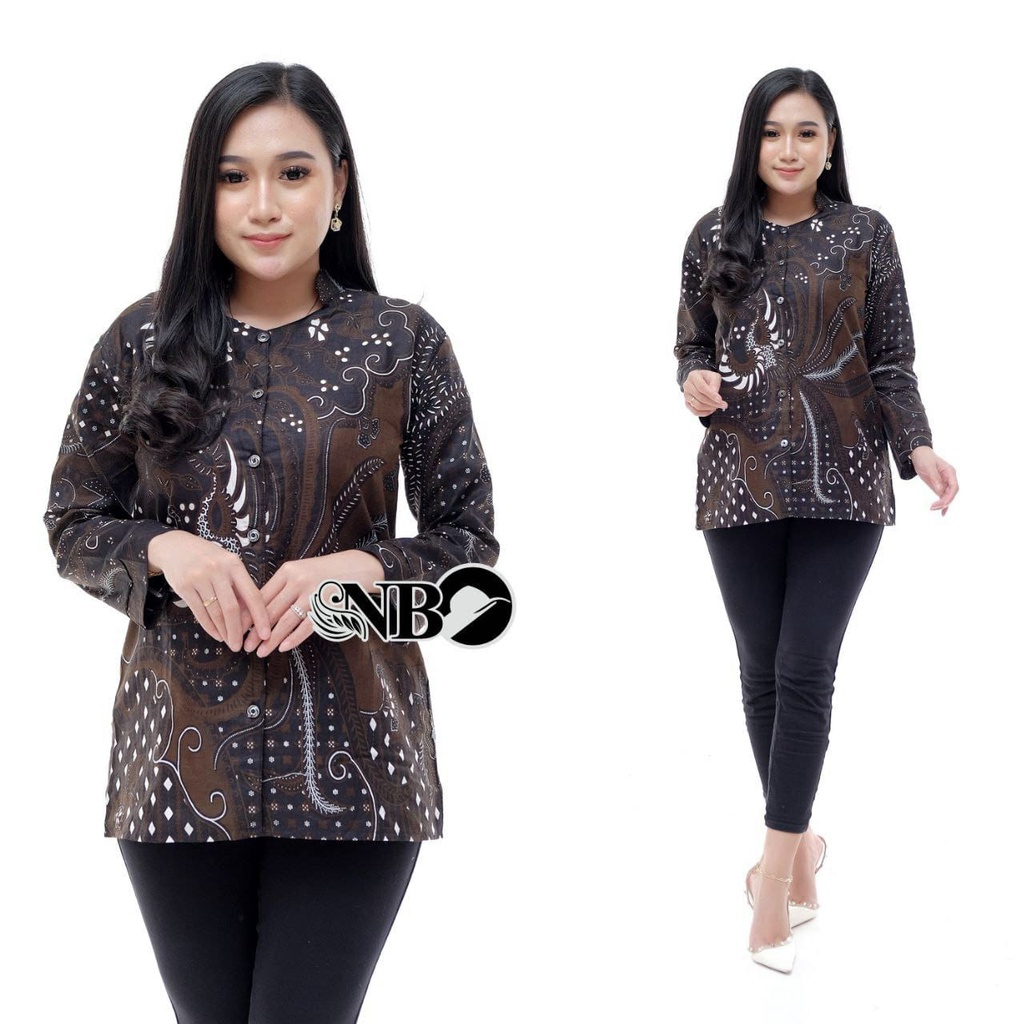 Maura Couple - Sania Ruffle Batik Couple Ori Ndoro Jowi DNT Garansi Termurah Shopee - BUSANA SOLO