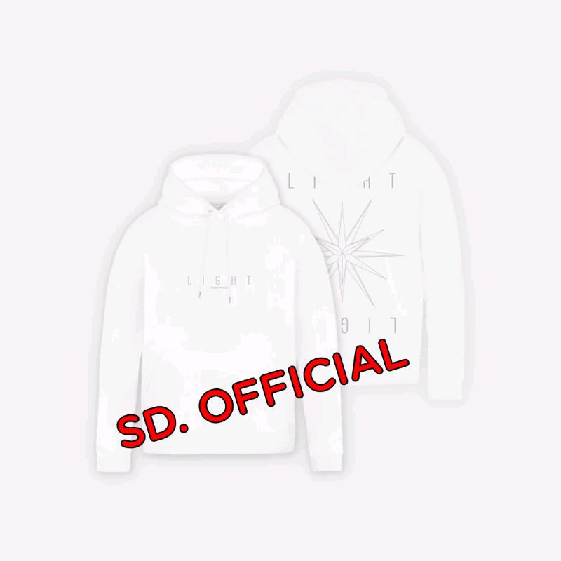 Jaket Hoodie Jumper EXO Baekhyun LIGHT Konser Free Foto Baekhyun