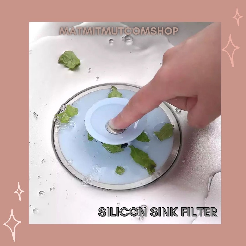 Tutup Wastafel Cuci Piring Saringan Saluran Wastafel Tutup Saluran Air