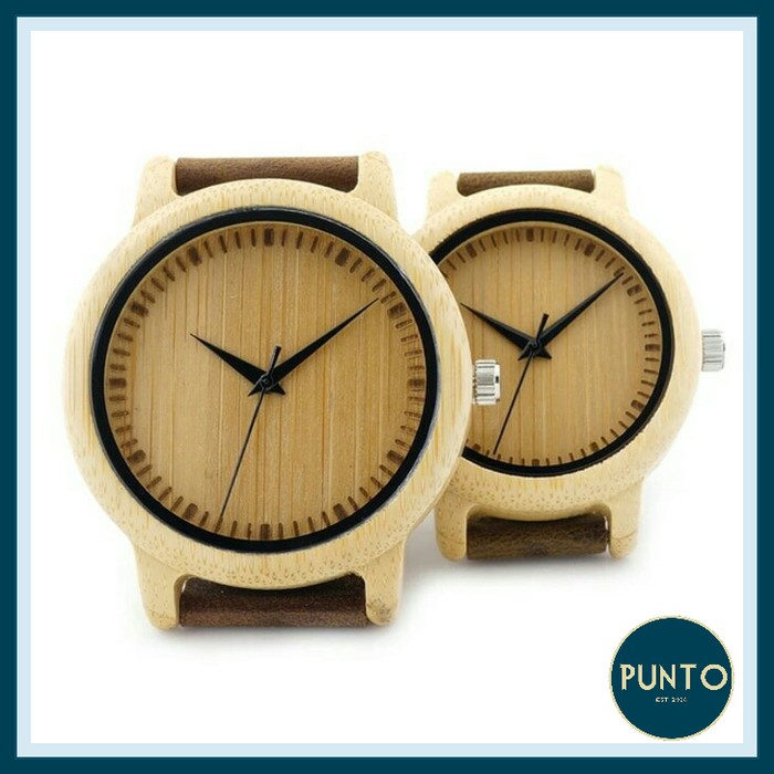 Couple Wooden Watch BOBO BIRD A09 Jam Tangan Kayu
