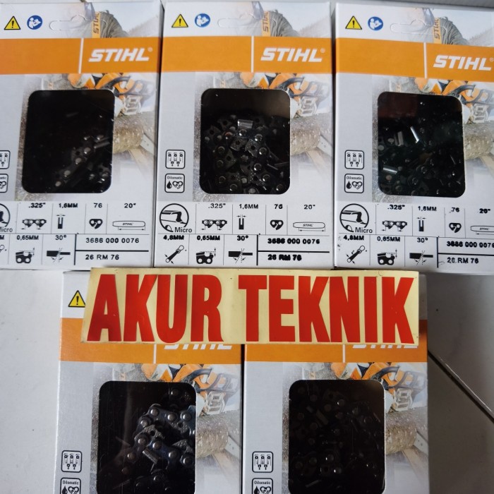 rantai chainsaw STIHL MS 250 bar 20 inch STIHL ORIGINAL