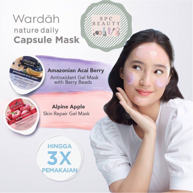 Jual Wardah Nature Daily Capsule Mask Ml Shopee Indonesia