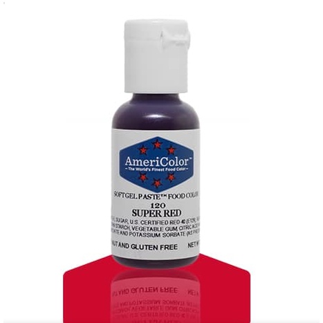 

Americolor Super Red 0.75 oz (21gr) Soft Gel Paste