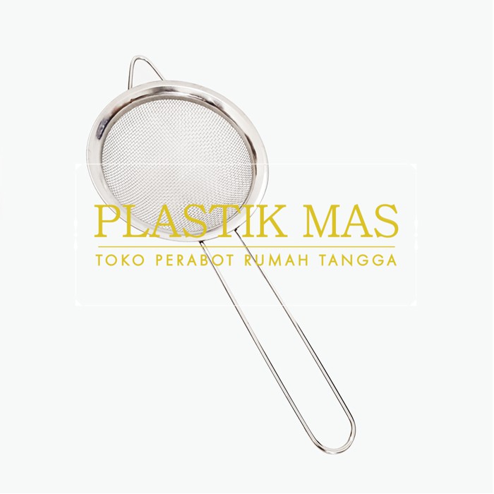 Cuci Gudang Saringan Stainless 10cm / Saringan Juice / Saringan Teh KYLy01hZng9m5