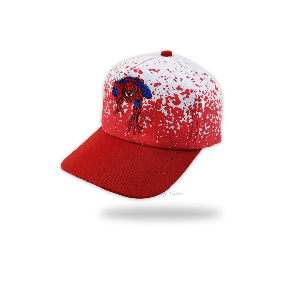 Topi Anak Laki Laki Perempuan SP 1 M 2 Cowok Cewek 3 4 5 6 7 8 9 10 Tahun  Baseball Karakter Sablon-22