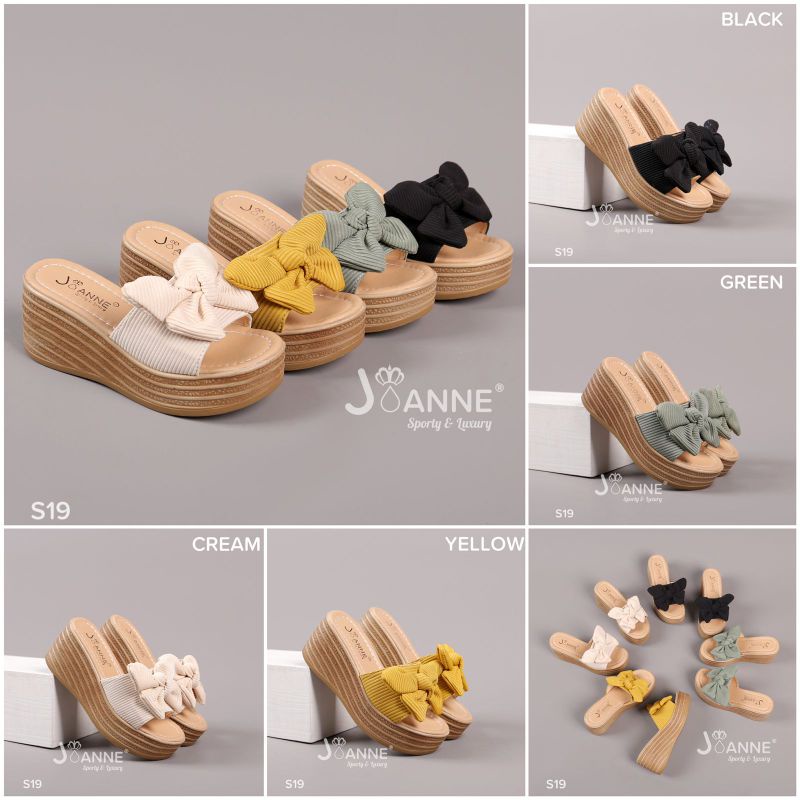 RESTOCK!! JOANNE Wedges Sandal Shoes S19 [ORIGINAL BRAND]