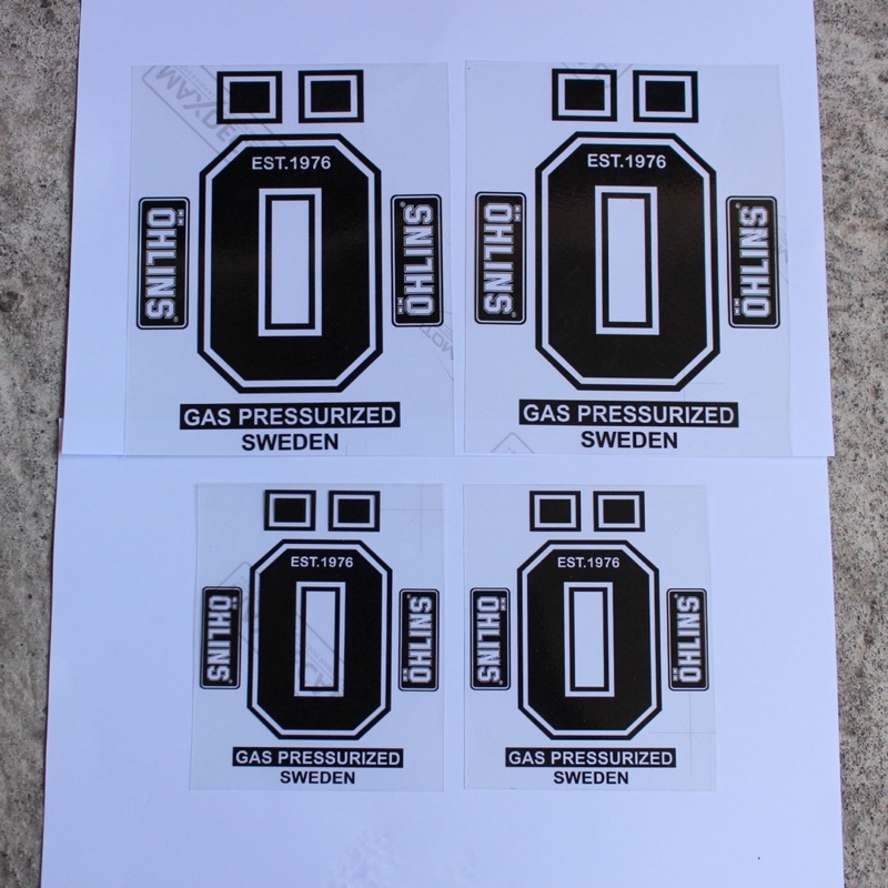 Sticker USD Ohlins CRF Klx BF DT Expedition Realjump MGV kx Yz Ktm kxf