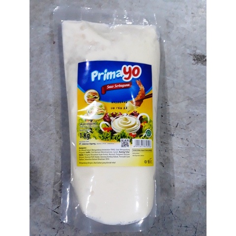 

Prima Primayo Mayonais Saus Serbaguna 1 kg
