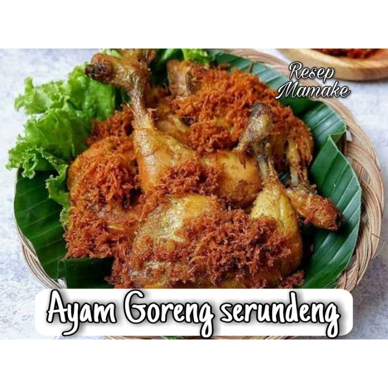 

INSTAN!! Ayam Goreng Serundeng ( 1 ekor )