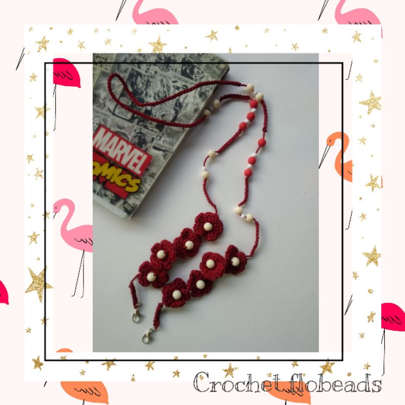 Strap Masker Rajut/ Strap Masker / Aksesoris Masker