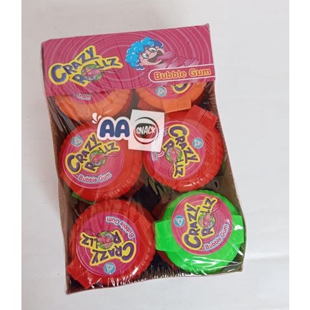 

CRAZY ROLLS BUBBLE GUM ISI 30 X 5 GR