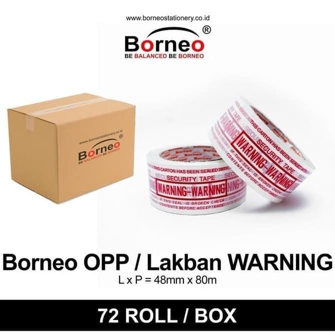 

LAKBAN WARNING DUS ISI 72PCS / LAKBAN JANGAN DIBANTING