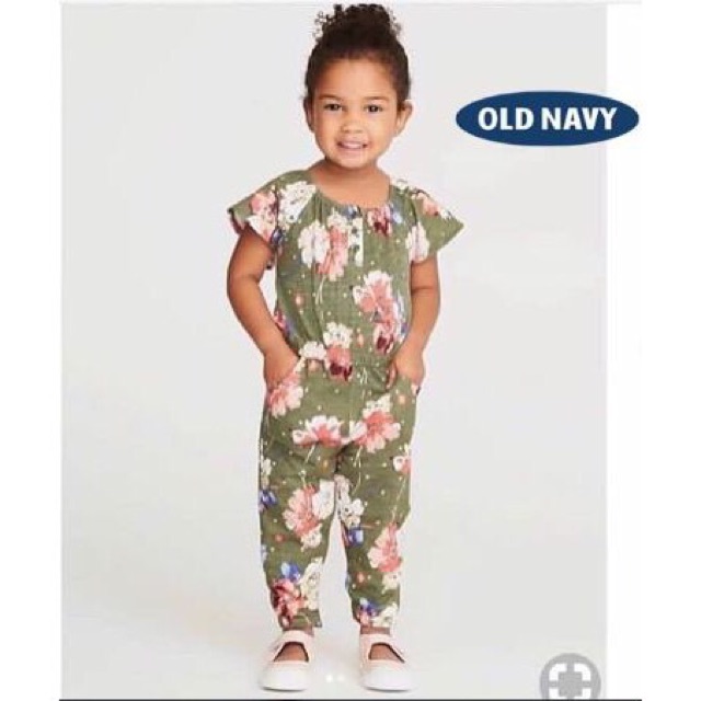 old navy green jumpsuit