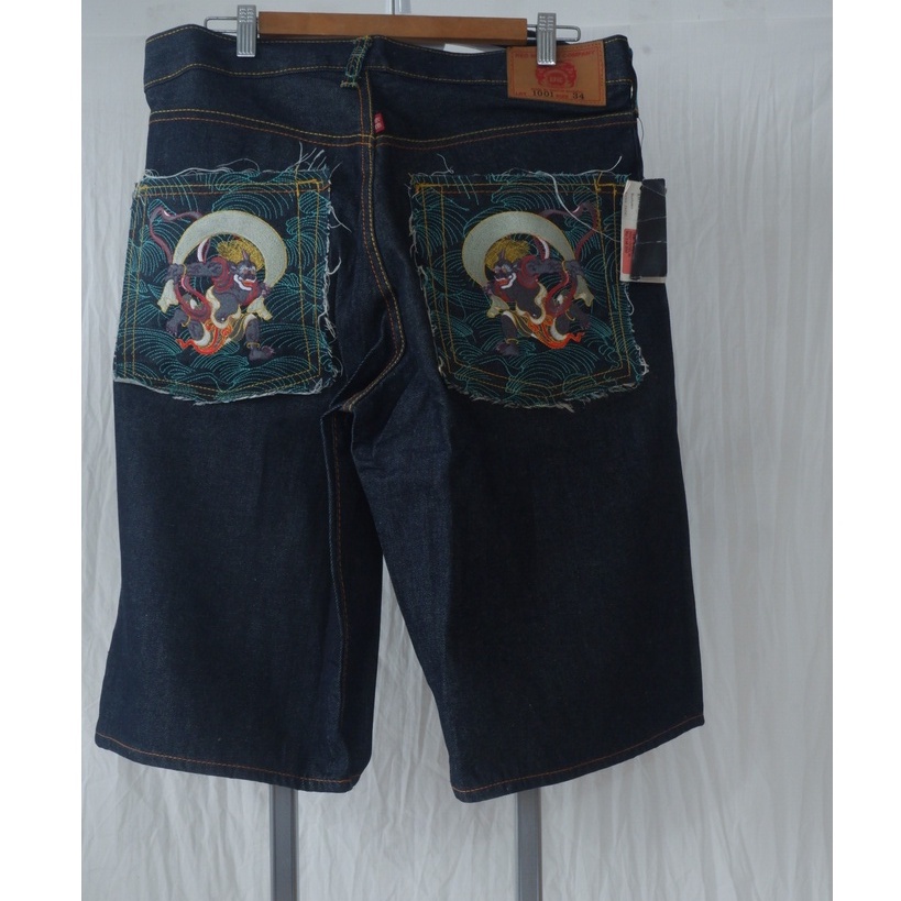 Jeans Pendek Pria Red Monkey Company Black Size 34
