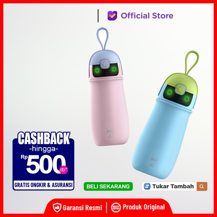 Olike Smart Bottle Tumblr Olike Botol Minum Anak - GREEN