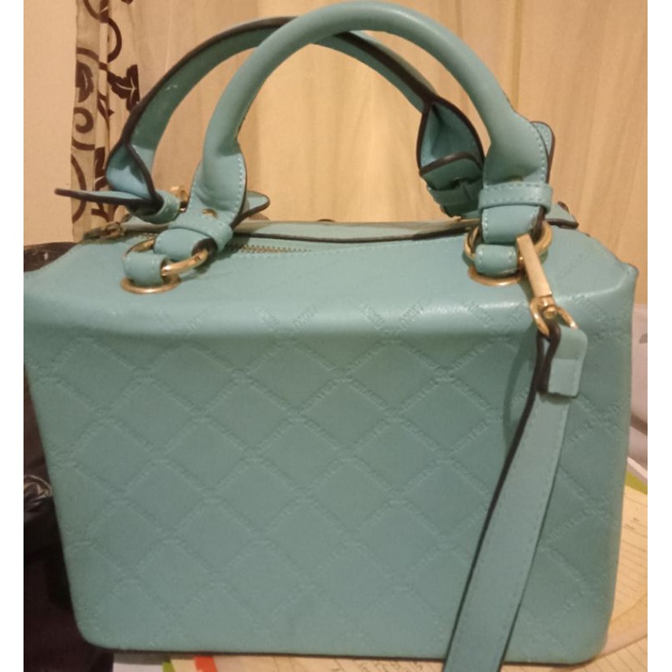 Preloved/used Channel Bag (light blue)