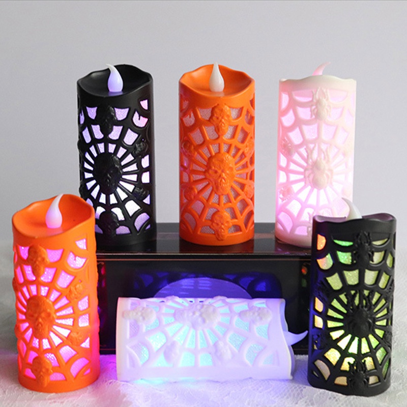 Lilin Led Tema Halloween Untuk Dekorasi Rumah Hantu