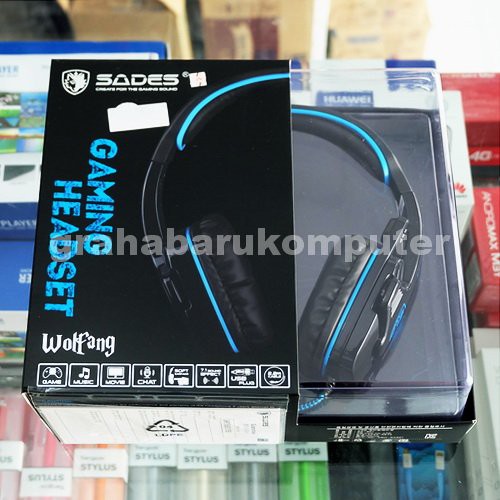 Sades Wolfgang SA-901 7.1 Surround Gaming Headset CO2193 CN Comp