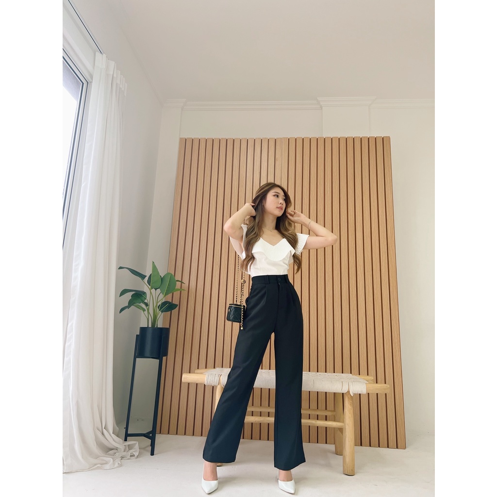 [ Marveile ] Celo Highwaist Pants / HW Cullote Pants