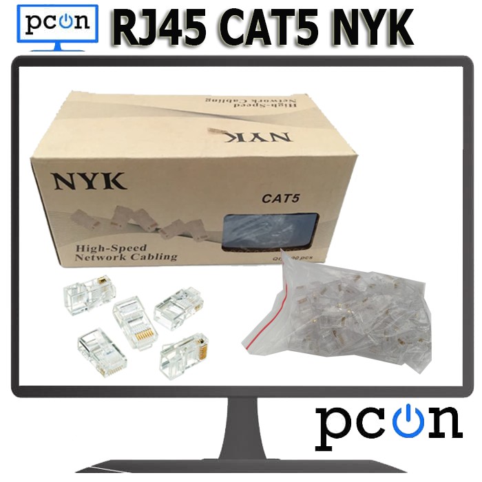 Conector RJ45 Cat5 NYK Isi 100