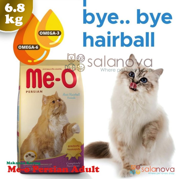 Meo Persian Adult 6.8kg Makanan Kucing Kering Me-O