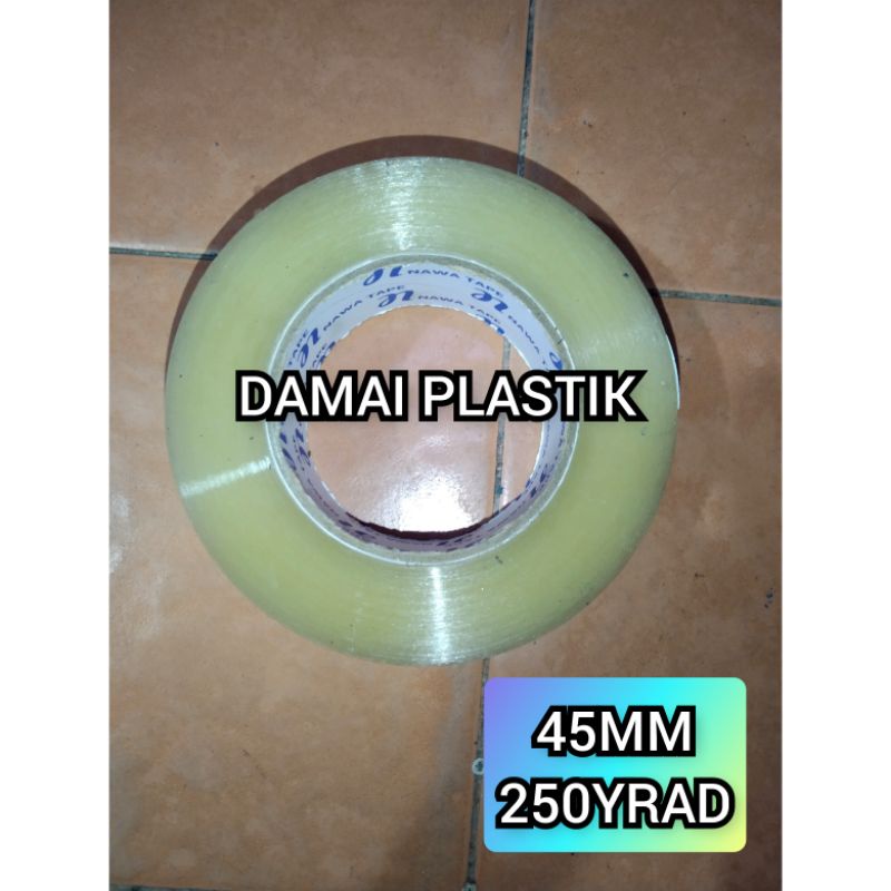 Lakban Bening Solatip Selatip 45MM 250YRAD 200YRAD