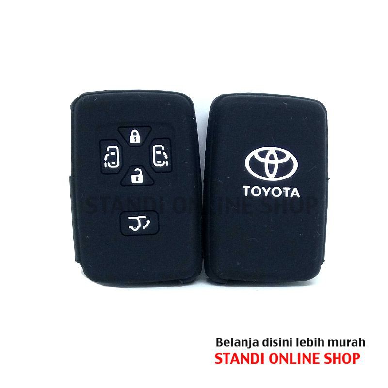 Kondom Kunci Silikon Remote Keyshirt Toyota Alphard Vellfire Lama