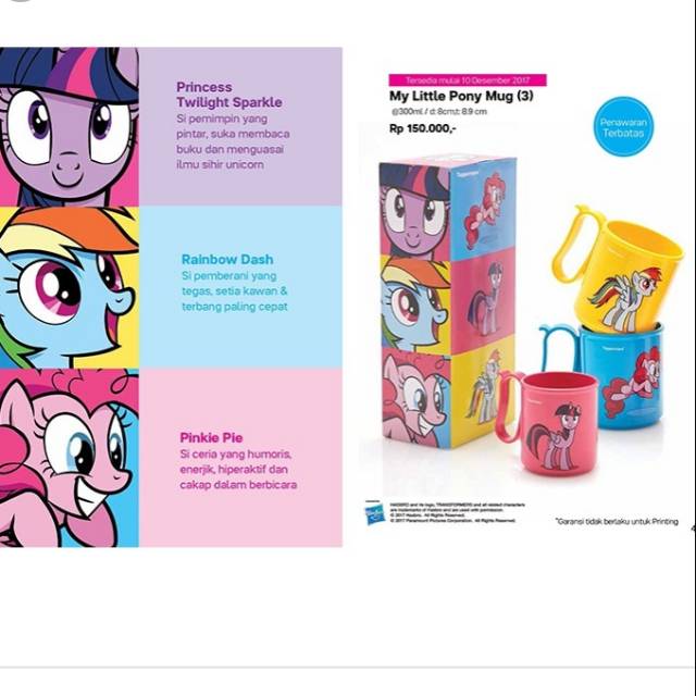 My little Pony Mug 300ml (3) Tupperware