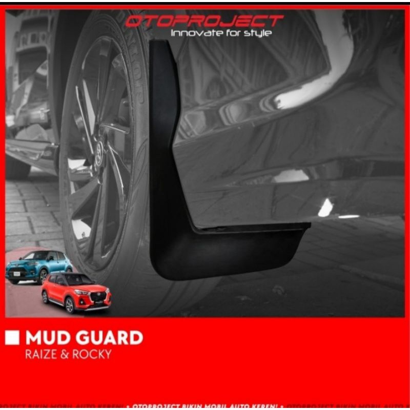 MUDGUARD / KARPET LUMPUR MOBIL RAIZE / ROCKY 2021.