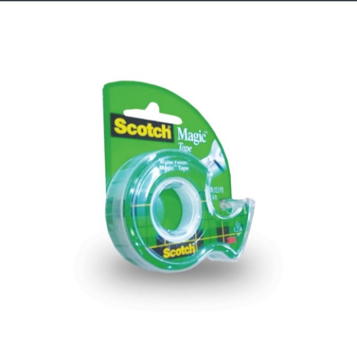 

Produk 3M Scotch Magic Tape 1/2" X 12.5Y With Dispenser Cat 104 Murah