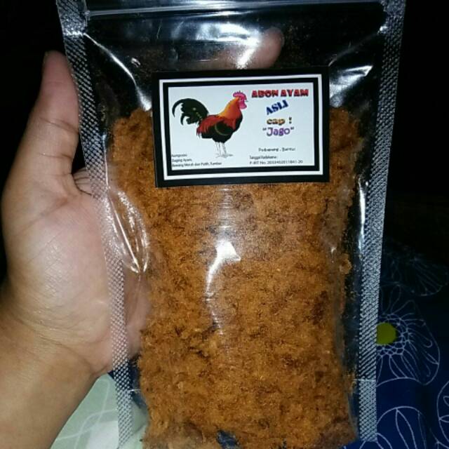 

Abon Ayam Asli Cap Jago 250 gram