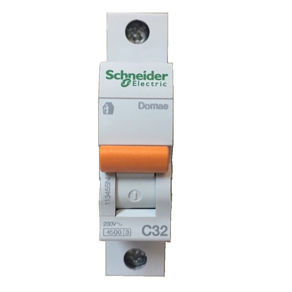 MCB LISTRIK SCHNEIDER DOMAE 2 AMPERE - 32 AMPERE (ORIGINAL)