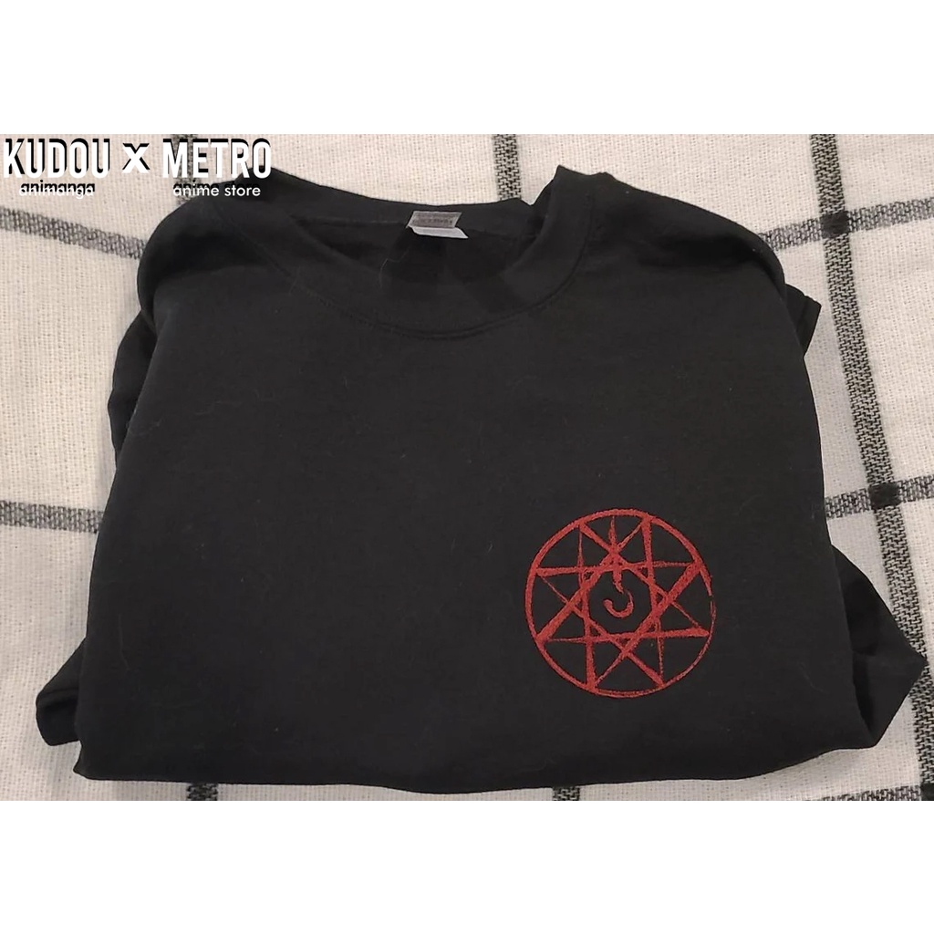 Crewneck Edward Elric Magic Circle Embroidery Anime Manga Premium Unisex